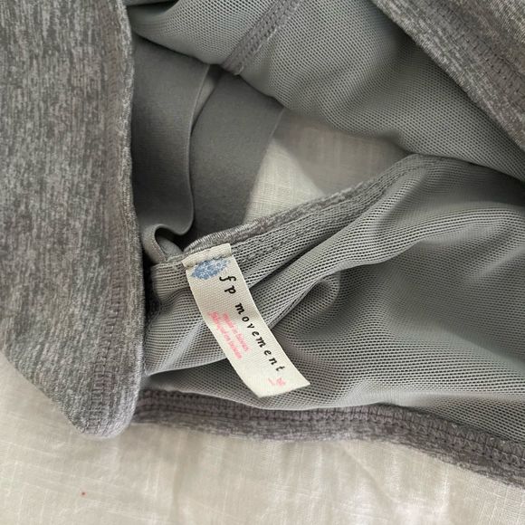 Free People Movement Grey Mantra Cropped Tank Top - Picture 6 of 8